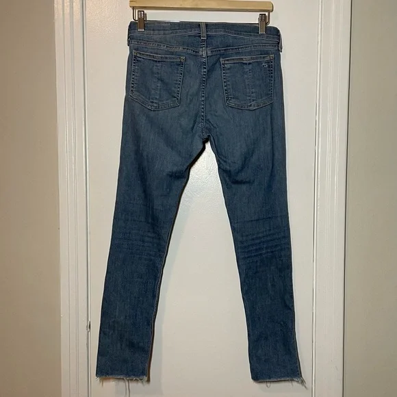 Rag & Bone Ankle Skinny Jean In Lucky Rouge Size 28 - Picture 6 of 8